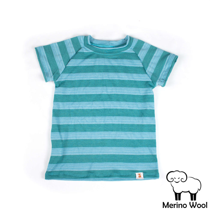 Kids Merino Wool Short Sleeve Top