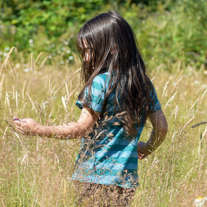Kids Merino Wool Short Sleeve Top