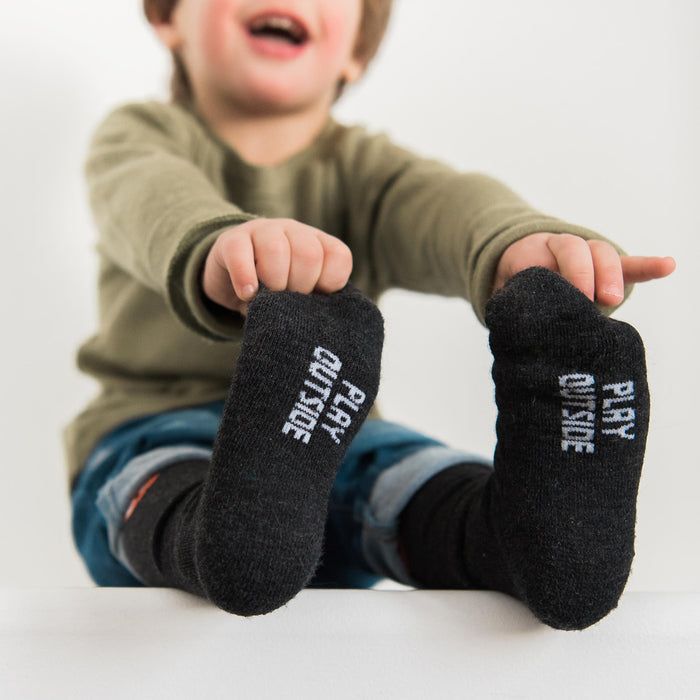 Kids Merino Wool Socks - Play Outside