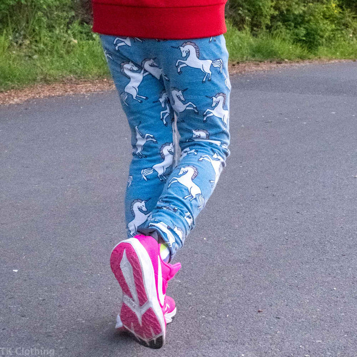 Kids Organic Adjustable Leggings - Prints