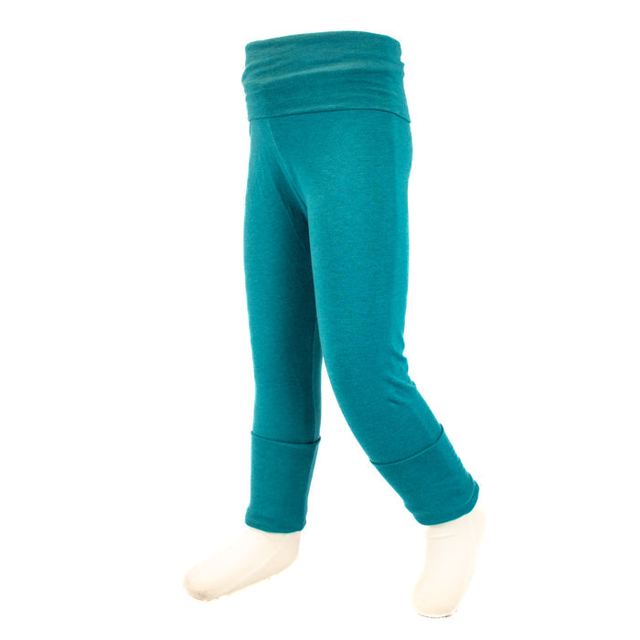 Kids Organic Adjustable Leggings - Solids