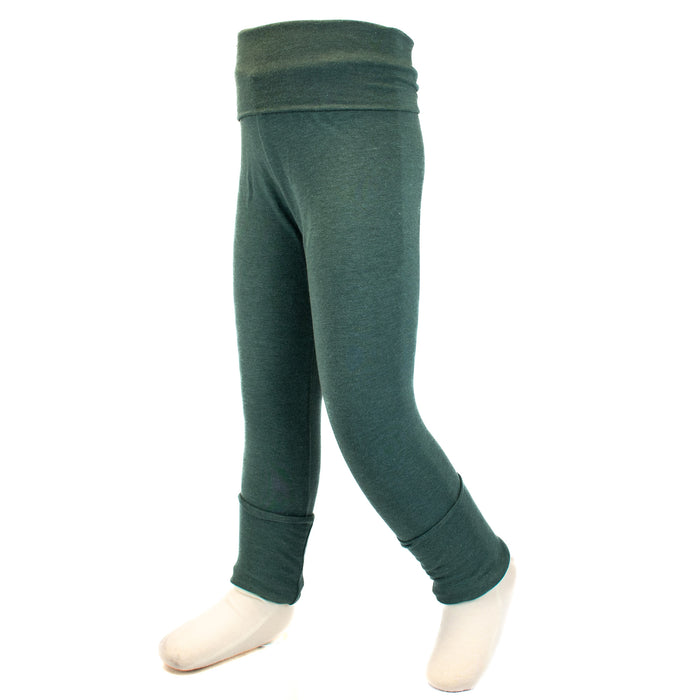 Kids Organic Adjustable Leggings - Solids
