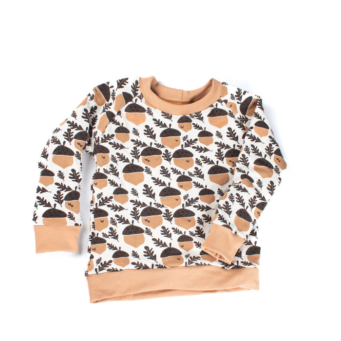 Kids Organic Cotton Crew Neck Sweatshirts