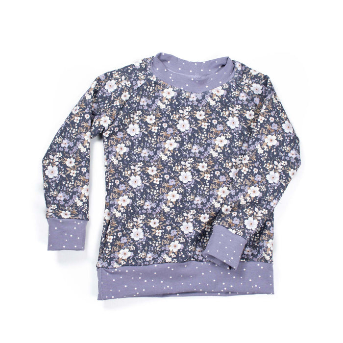 Purple Flowers / 9-18m