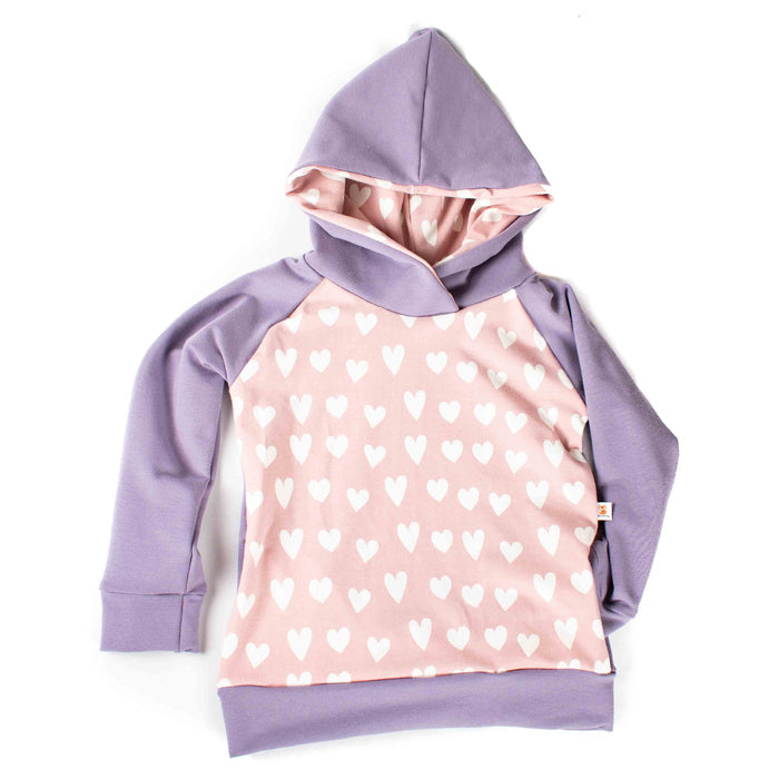Lilac and Hearts / 9-18m