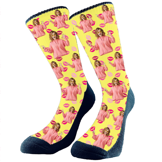 Get custom socks with your very own fur babies face on them! They make the perfect gift Excellent for any holiday, birthday, or anniversary! Every pair is made to order in Alberta, Canada.