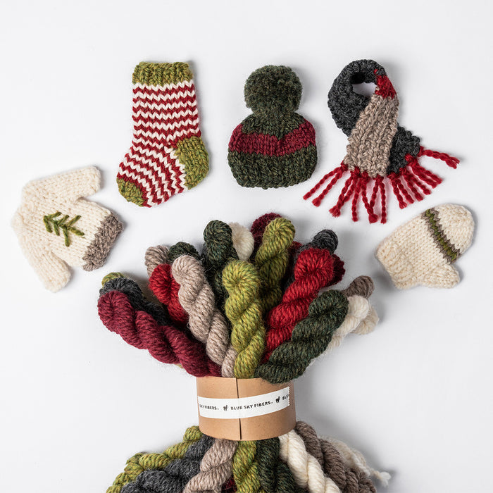 Knitting: Mini Holiday Makes - Tiny Sweaters (and hats, mitts, stockings, & scarves)