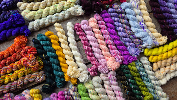 KPPPM Mini Fingering Skeins (Pencils)