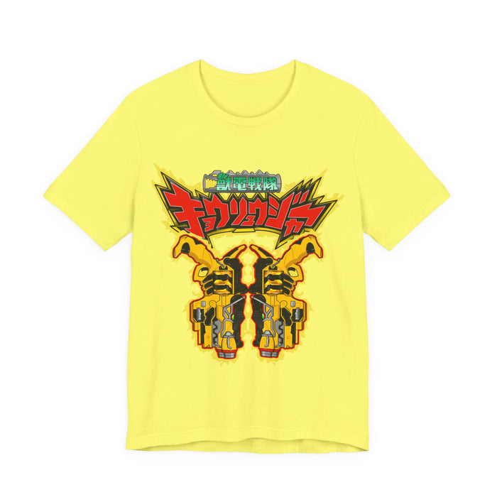 Kyoryuger Dino Blaster Tee Super Sentai T Shirt Custom Graphic Art Cosplay Shirts Rangers Retro Vintage 90s
