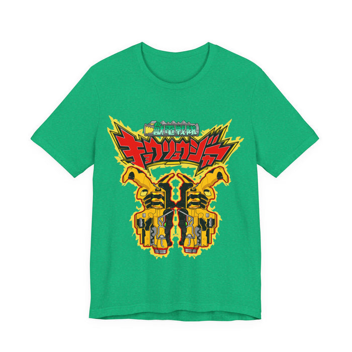 Kyoryuger Dino Blaster Tee Super Sentai T Shirt Custom Graphic Art Cosplay Shirts Rangers Retro Vintage 90s