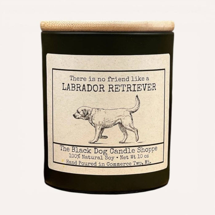 Labrador Retriever Dog Breed Candle