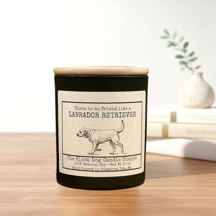 Labrador Retriever Dog Breed Candle