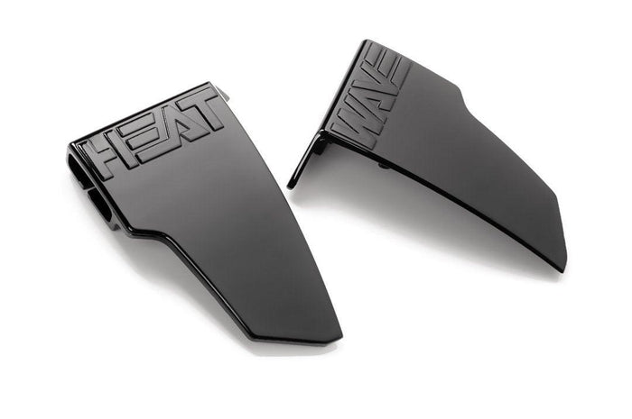 Heat Wave Visual Lazer Face side shields in black