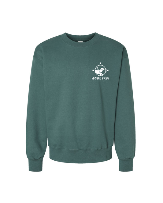 LDB Logo Sweatshirt - Crewneck, Blue Spruce