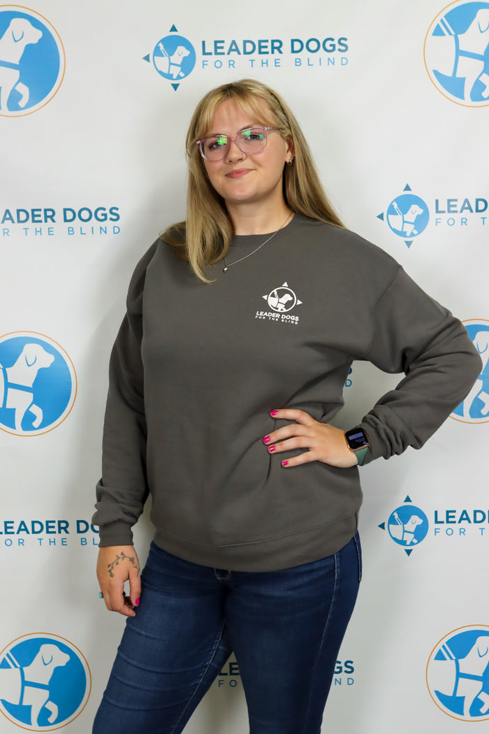LDB Logo Sweatshirt - Crewneck, Dark Grey