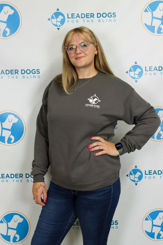 LDB Logo Sweatshirt - Crewneck, Dark Grey