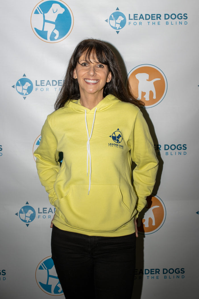 LDB Logo Sweatshirt - Hoodie, Electric Yellow