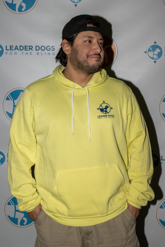LDB Logo Sweatshirt - Hoodie, Electric Yellow