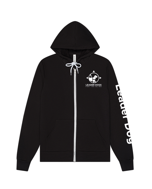 LDB Logo Sweatshirt - Zip Up Hoodie, Black