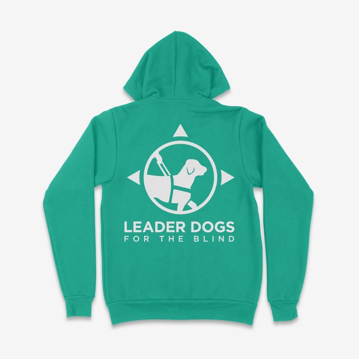LDB Logo Sweatshirt - Zip Up Hoodie, Teal