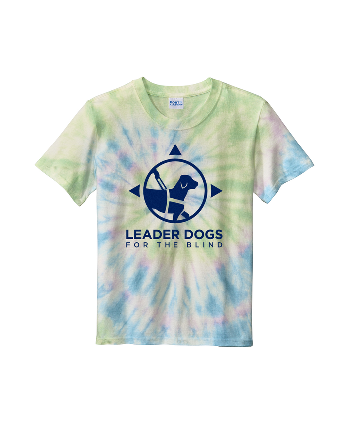 LDB Logo Tee - Kids, Sherbet Tie Dye