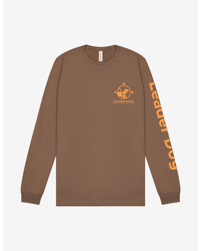 LDB Logo Tee - Long Sleeve, Brown