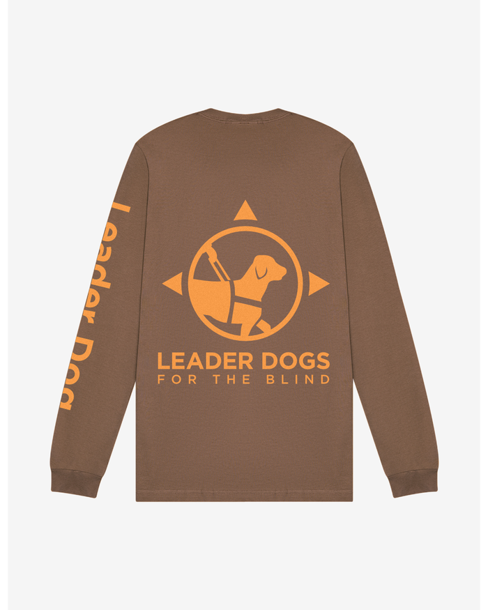 LDB Logo Tee - Long Sleeve, Brown
