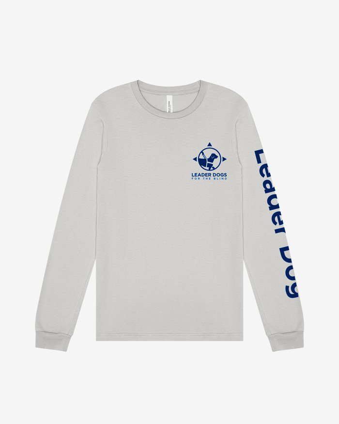 LDB Logo Tee - Long Sleeve, Silver