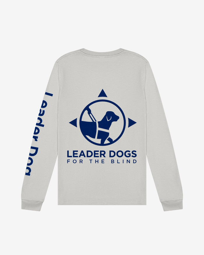 LDB Logo Tee - Long Sleeve, Silver