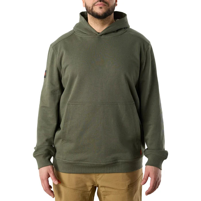 BRUNT Levin all season hoodie in moss