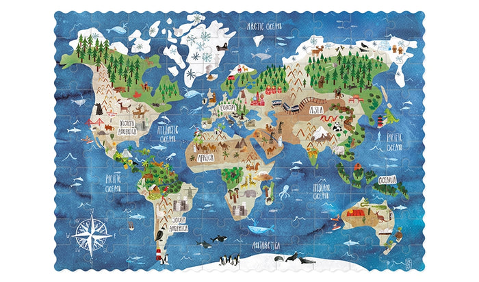LONDJI WORLD POCKET PUZZLE