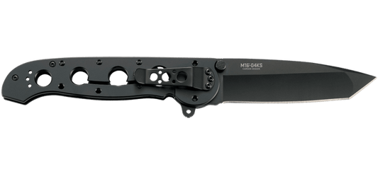 CRKT M16-01KS spear point folding knife with black handle
