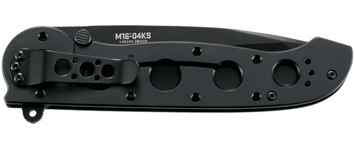 CRKT M16-01KS spear point blade with dual thumb studs, additional product image