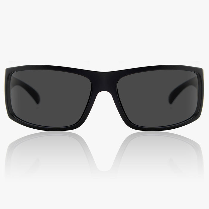 Madson Magnate sunglasses in black matte with grey lens