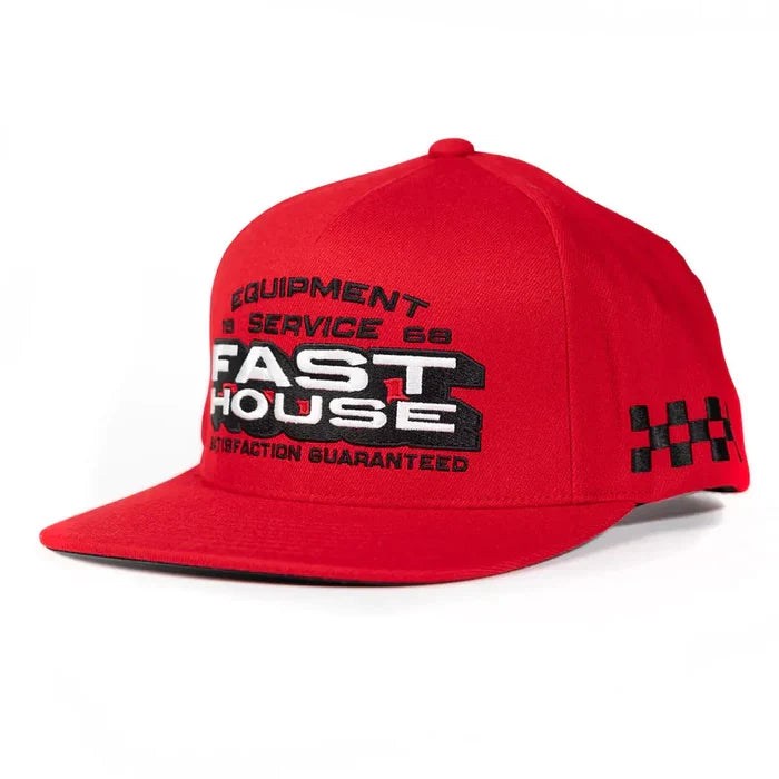 Fasthouse Maintenance 110 hat in red