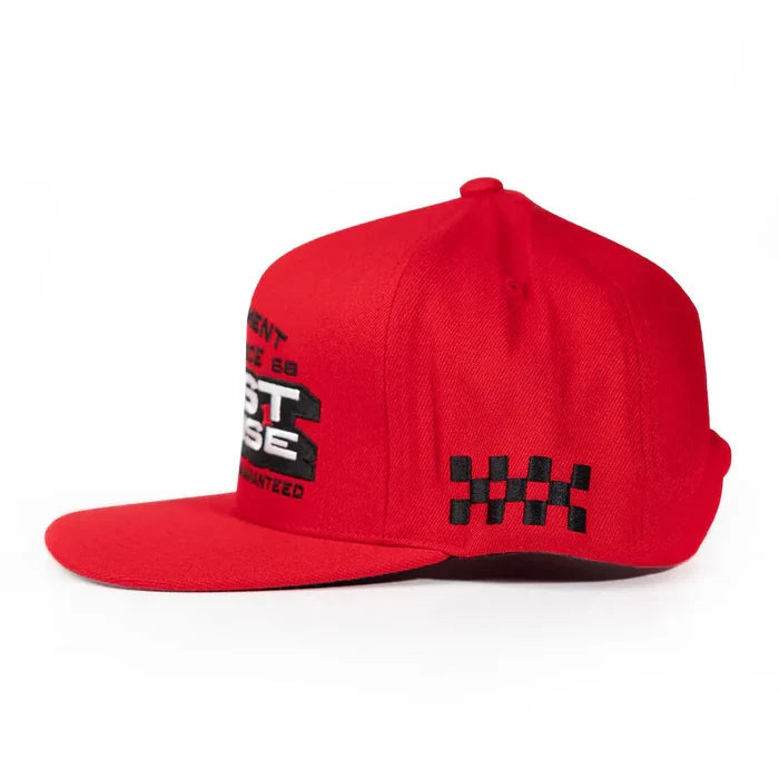 Fasthouse Maintenance 110 hat in red, alternate product view