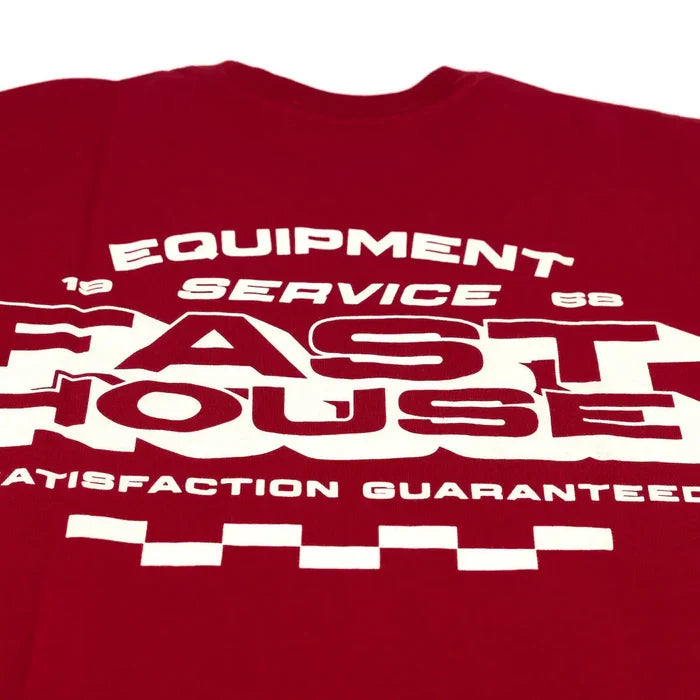 Maintenance SS Tee - Cardinal