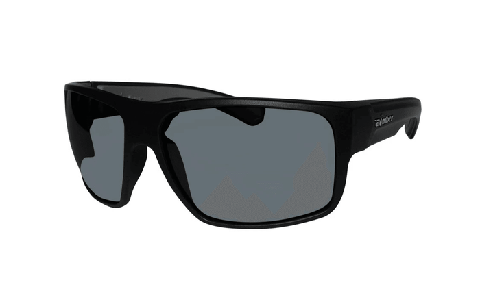 Bomber Mana Bomb ANSI Z87+ safety glasses with smoke lens
