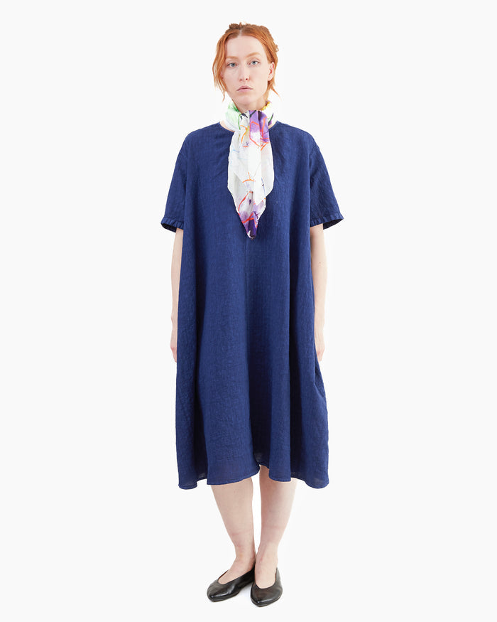 Manuelle Guibal Carre Silk Scarf in Original Print