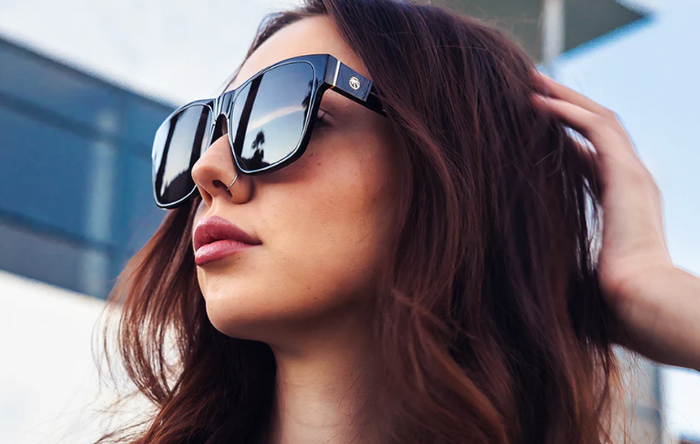 Heat Wave Marylin women's sunglasses in black with Ultra Black lens, additional product view
