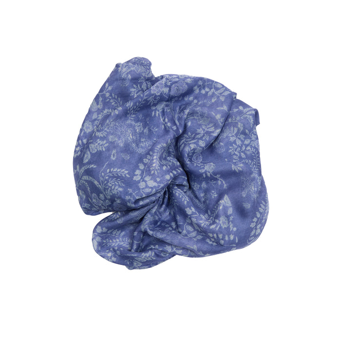 Massimo Alba Cashmere Silk Stole in Royal Violet