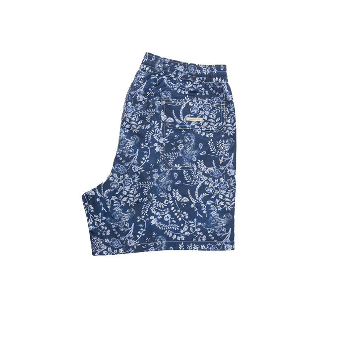 Massimo Alba Kite Swim Shorts in Floral Print