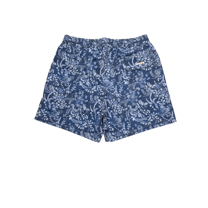 Massimo Alba Kite Swim Shorts in Floral Print