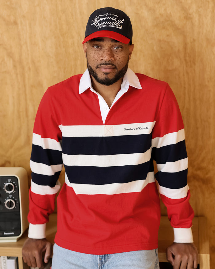 Made in Canada 100% Cotton Maurice Rugby Shirt - Unisex - Province of Canada