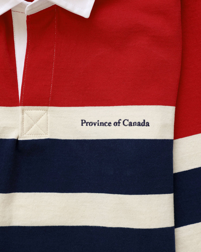 Made in Canada 100% Cotton Maurice Rugby Shirt - Unisex - Province of Canada