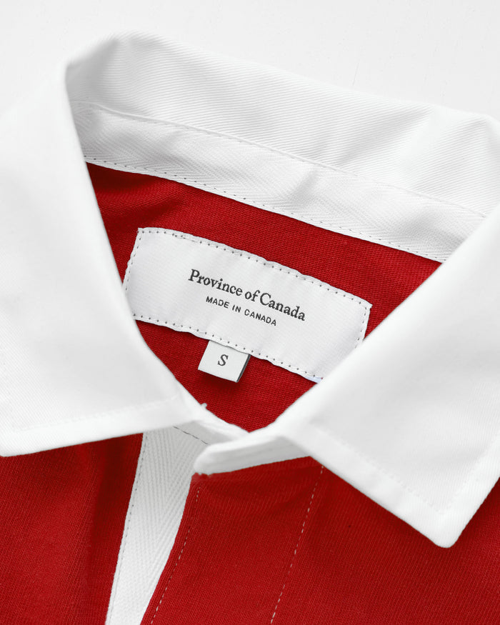 Made in Canada 100% Cotton Maurice Rugby Shirt - Unisex - Province of Canada