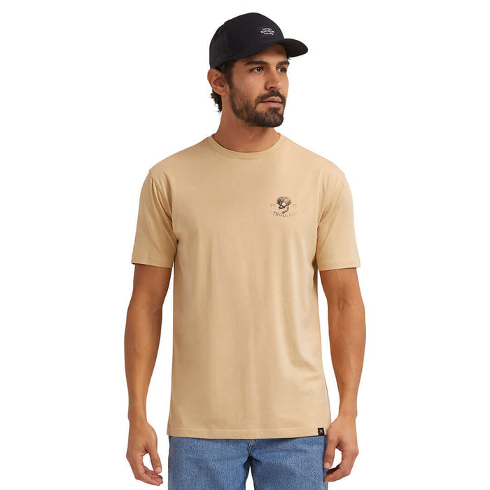 Troll Co. Pay Time tee in tan, additional product image