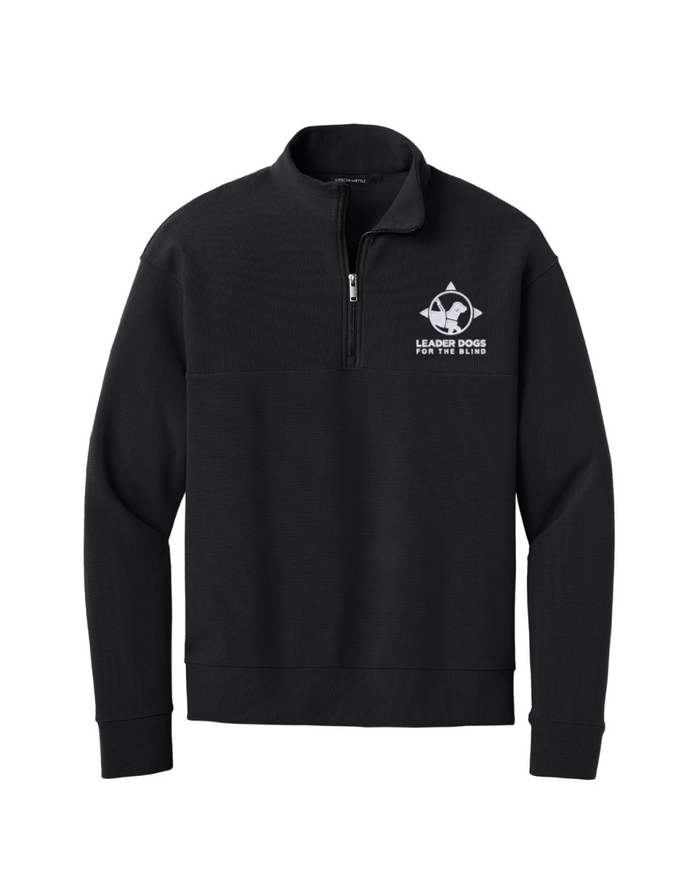 Men's Professional 1/4 Zip - LDB Logo, Black