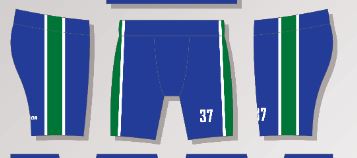 Mets RHL Royal Blue Nylon Hockey Pant Shell