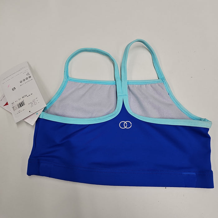 Mondor Racerback Royal New Ladies Small Crop Top
